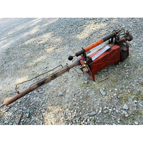 4 - FOG INSECT CLOUD SPRAYER, USED IN ORCHARDS ETC, 4'L