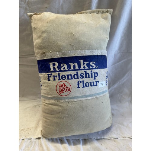 33 - RANKS 28LB FLOUR BAG