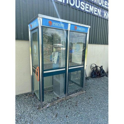 53 - DOUBLE EIRCOM PUBLIC PHONE BOX