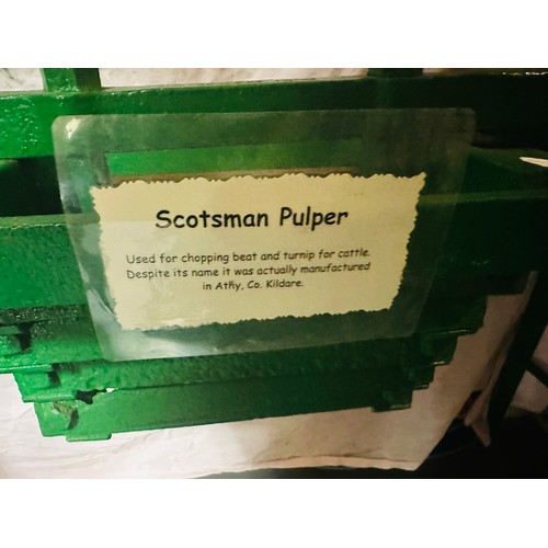 189 - Scotsman Pulper, manufactured in Athy Co. Kildare