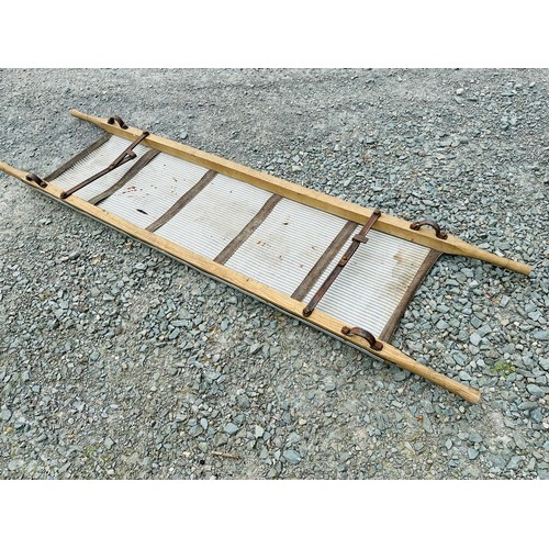 235 - VINTAGE STRETCHER FOUND IN RIC BARRACKS IN DUNDRUM CO. TIPPERARY, 1920'S