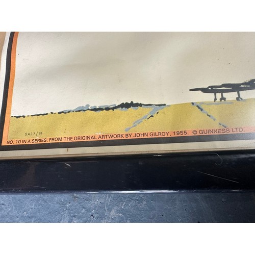 246 - LOVELY DAY FOR A GUINNESS POSTER STAMPED
SA7/55 H81CM W60CM