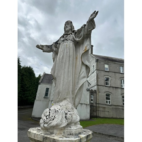 275 - Statue of Our Lord, 72''h
Please Note - It is the responsibility of the purchaser to remove this ite... 