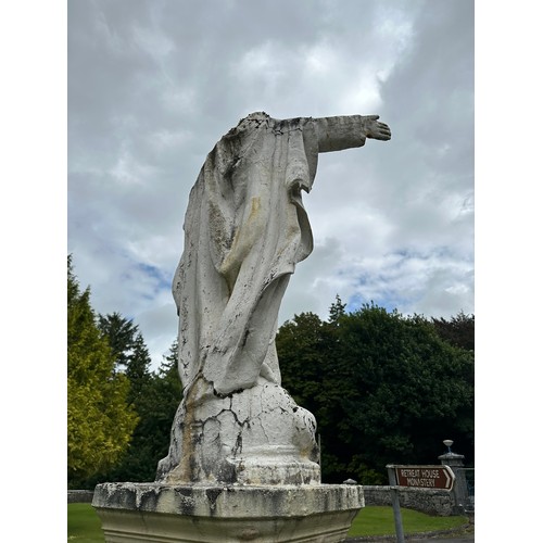275 - Statue of Our Lord, 72''h
Please Note - It is the responsibility of the purchaser to remove this ite... 