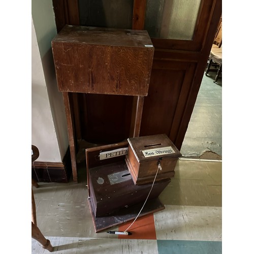 253 - 3 collection boxes