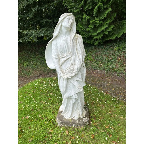 279 - magnificent collection of three statues representing the Women of the Crucifixion. 70''h , 69''h and... 
