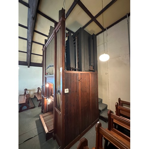 266 - An impressive Church organ by Alex Chesnutt and Co. Waterford. 92''w x 71''d x 156''h