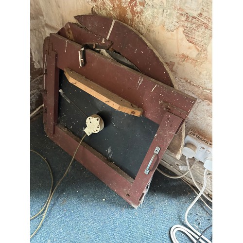 268 - An electric clock from the clock tower at Esker.