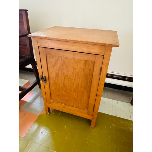 294 - Single door pine  locker 21''w x 15''d x 30''h