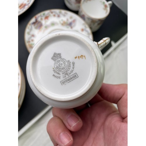 15 - 19 Piece Royal Worcester tea set