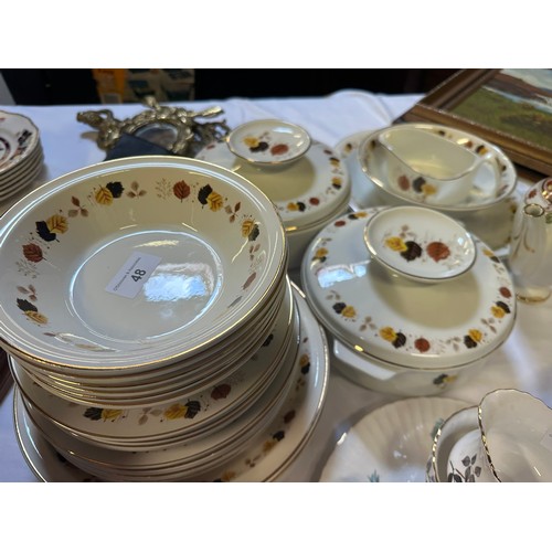 48 - 29 piece Arklow dinner service Brendan pattern