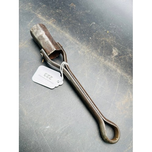 223 - Vintage plug spanner