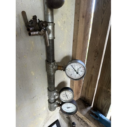 171 - Milking machine taps and gauges