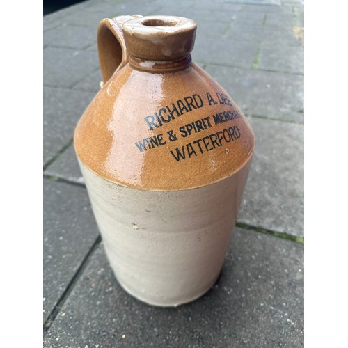 326 - Richard A. Dee Waterford, earthenware jar, 13''