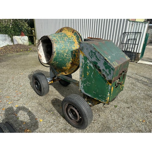 236 - Concrete mixer, one hundred weight mixer, working order