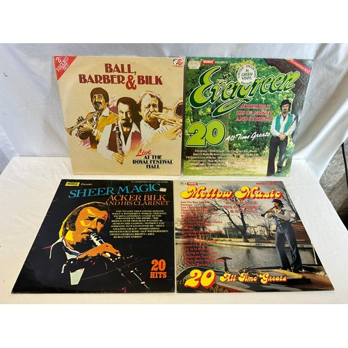 42 - Acker Bilk x3 LP's and one double set