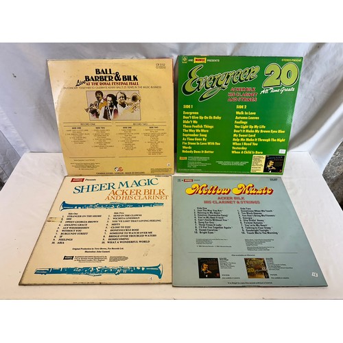 42 - Acker Bilk x3 LP's and one double set