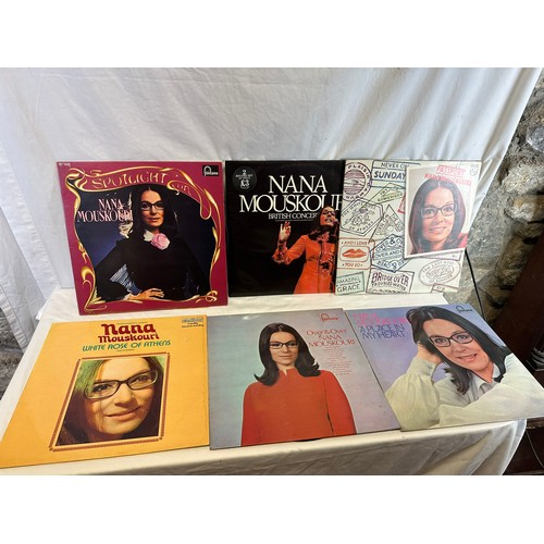 43 - Nana Mouskouri x3 LP's and 3 double LP's