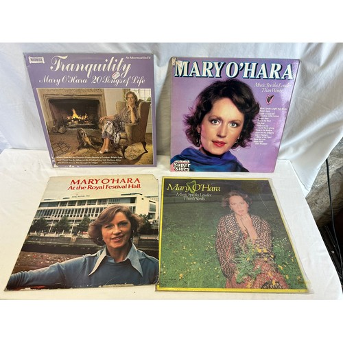 44 - Mary O'Hara 4 x LP's