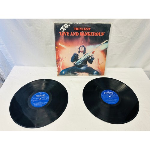 48 - Thin Lizzy 'Live and Dangerous' double LP