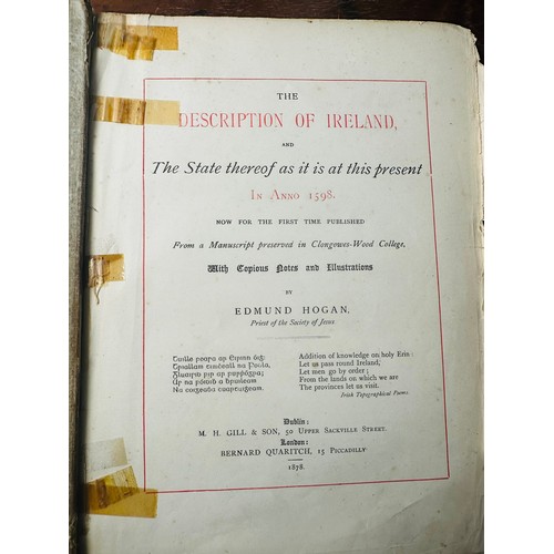 369 - Descriptions of Ireland, 1878 and The National History of Ireland