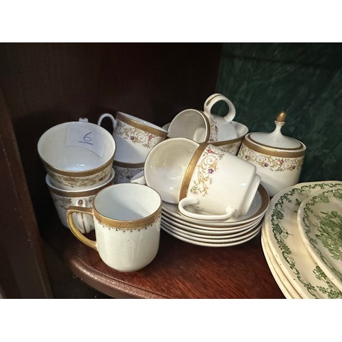 6 - Royal Stafford bone china 15 piece tea service