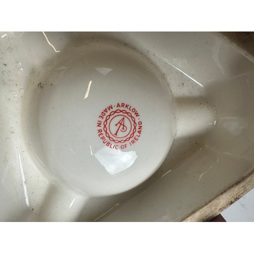 195 - Sweet Afton Arklow ceramic ashtray