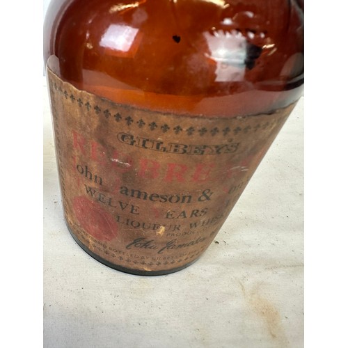 295 - Vintage Guinness Bottle from 1931, John Jameson and Sons Redbreast bottled by Gibneys, also a large ... 