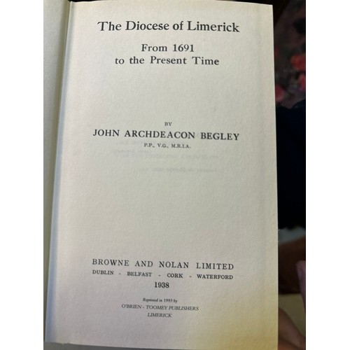 107 - The Diocese of Limerick by Fr. Begley, 3 volumes limited edtion, 126/ 500 reprint 1993 O'brien/ Toom... 