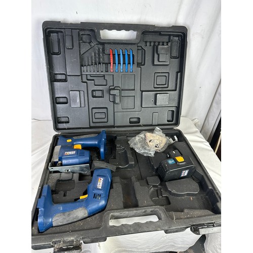 165 - Powercraft 18v cordless tool set (as seen)