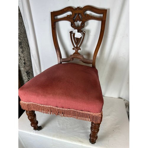 61A - Ladies Victorian nursing chair