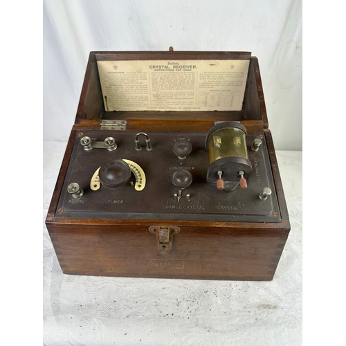 74 - Radiola Crystal receiver by British Thompson Houston Company limited, type C