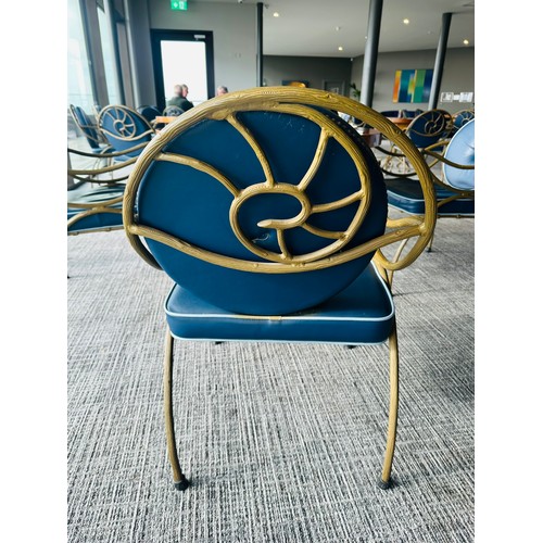 39 - Bespoke, custom made in California for the Luisitania Bar at The Old Head Clubhouse, wrought iron ta... 