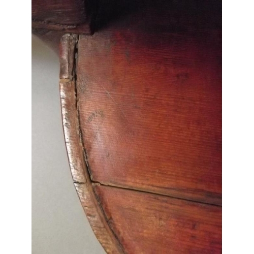 58 - An early cello for restoration, bears label 'Ventapane', 48