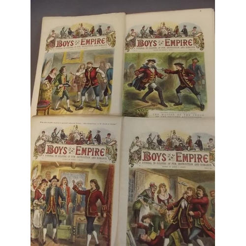 59 - Issues 1-35 of 'Boys of the Empire Journal' from 1888