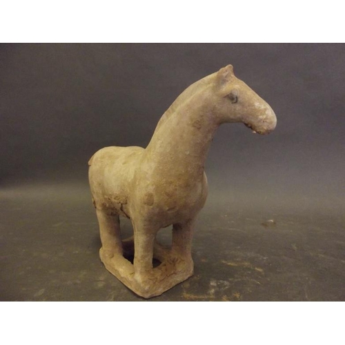 50U - A Chinese terracotta figure of a horse, 6