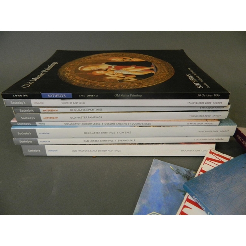 50T - An assorted collection of ex-auction catalogues for 'Old Master Drawings' and 'Old Master Paintings'... 