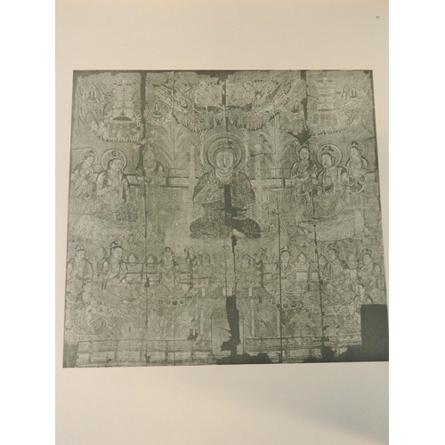 50U - 'The Thousand Buddhas', a folio containing colour impressions from the ancient Buddhist paintings 'F... 