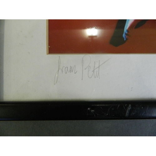 625S - Fran Petit, 'Fish Woman', erotic photos in a signed slip, together with two other abstract photograp... 