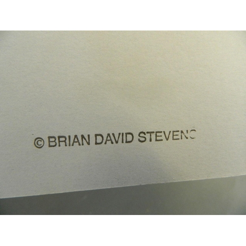 84 - Brian David Stevens, erotic colour print, 10½