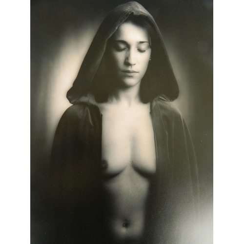 88 - David Paul Betts, two erotic photographs with a hand tinted finish, as featured in 'Scenario Magazin... 