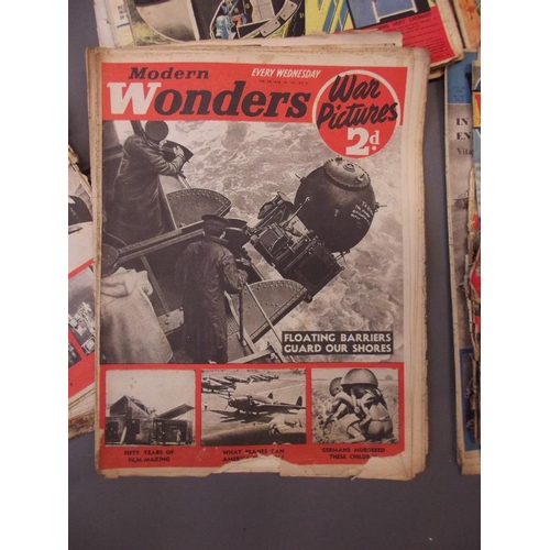 116 - A quantity of Modern Wonders magazines from 1938-40