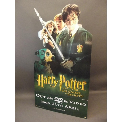 150P - A large advertisement cut-out standee for 'Harry Potter & The Chamber of Secrets', 39½