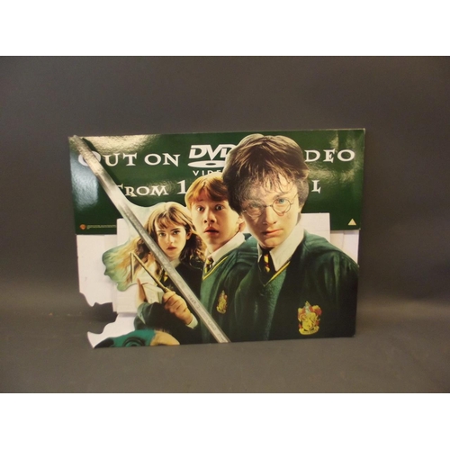 150P - A large advertisement cut-out standee for 'Harry Potter & The Chamber of Secrets', 39½