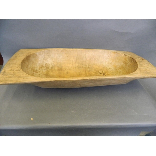 25 - A hollowed elm dough bowls, 34