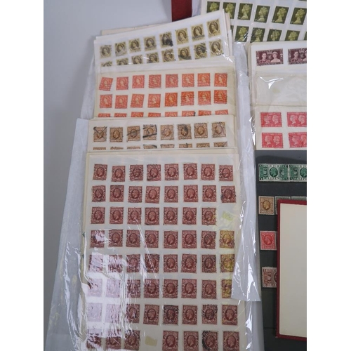 52 - A large quantity of British postage stamps, dating from Queen Victoria through to Queen Elizabeth II... 