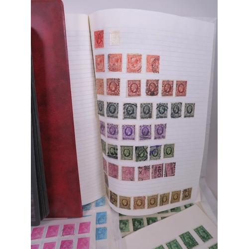 52 - A large quantity of British postage stamps, dating from Queen Victoria through to Queen Elizabeth II... 