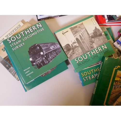 26 - A quantity of reference books on railways and trains