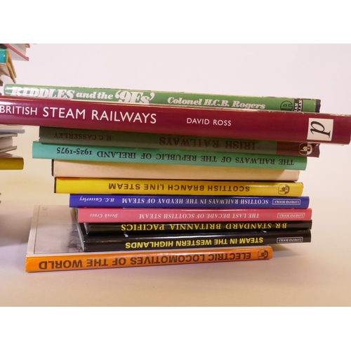 27 - A quantity of reference books on railways, steam locomotives etc