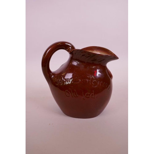 5 - A Royal Doulton water jug, 'John Barleycorn Old Lad', 6½